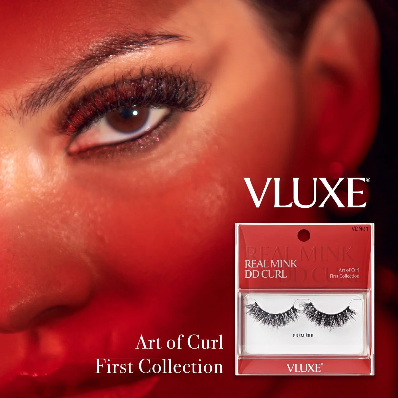 VLuxe By iENVY 100% Real Mink DD Curl Strip Eyelashes - Beauty Exchange Beauty Supply