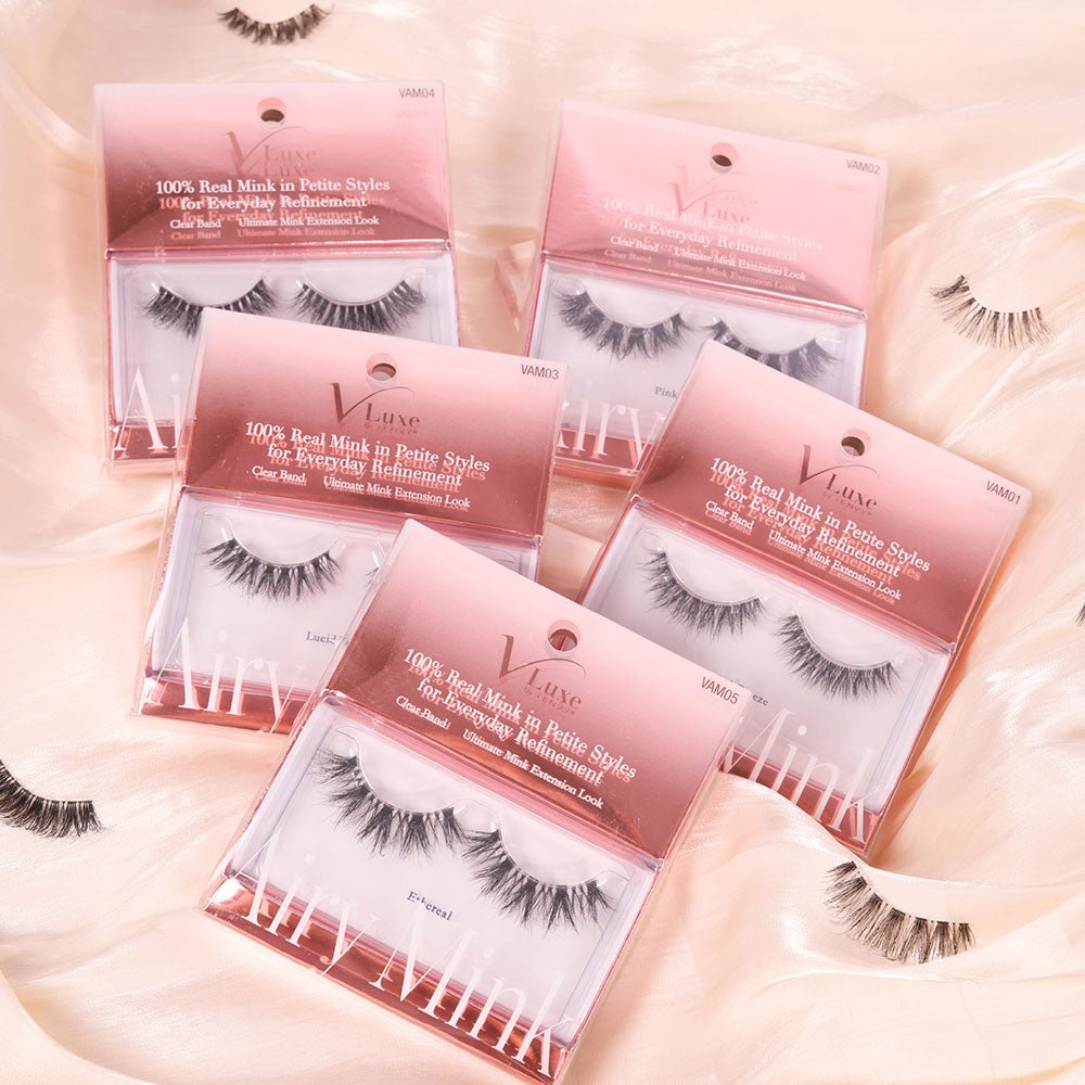VLuxe by iEnvy Airy Mink Lashes – 100% Real Mink - Beauty Exchange Beauty Supply