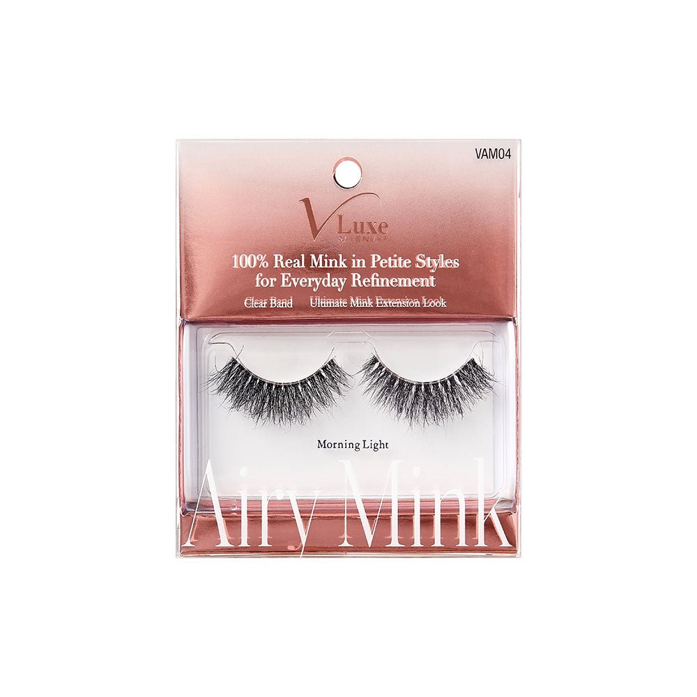 VLuxe by iEnvy Airy Mink Lashes – 100% Real Mink - Beauty Exchange Beauty Supply