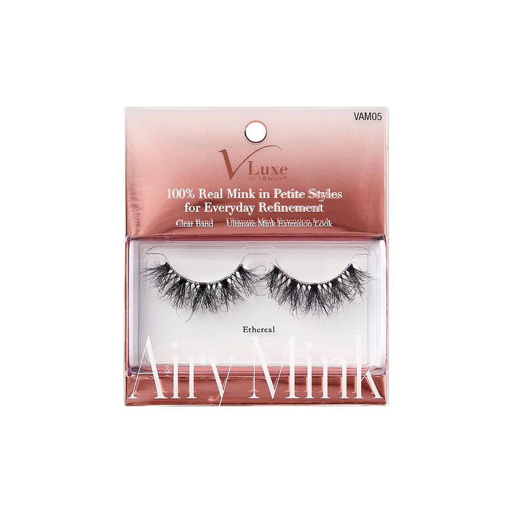 VLuxe by iEnvy Airy Mink Lashes – 100% Real Mink - Beauty Exchange Beauty Supply