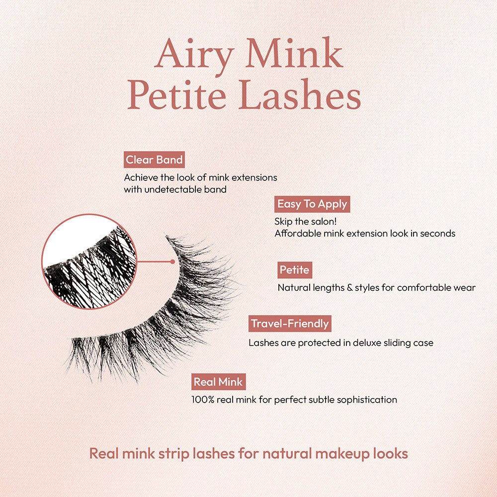 VLuxe by iEnvy Airy Mink Lashes – 100% Real Mink - Beauty Exchange Beauty Supply