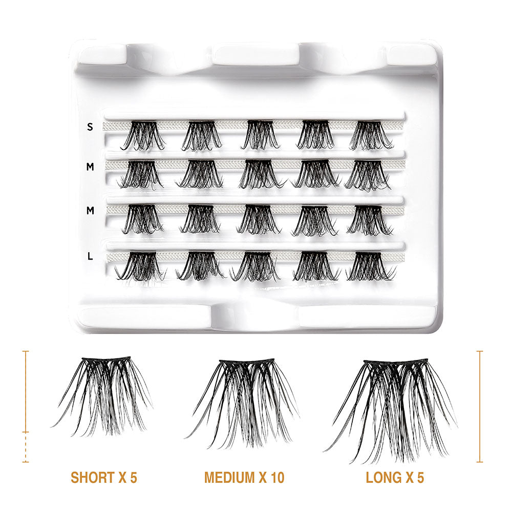 VLuxe by iEnvy - Faux Mink Cluster Lashes - Beauty Exchange Beauty Supply