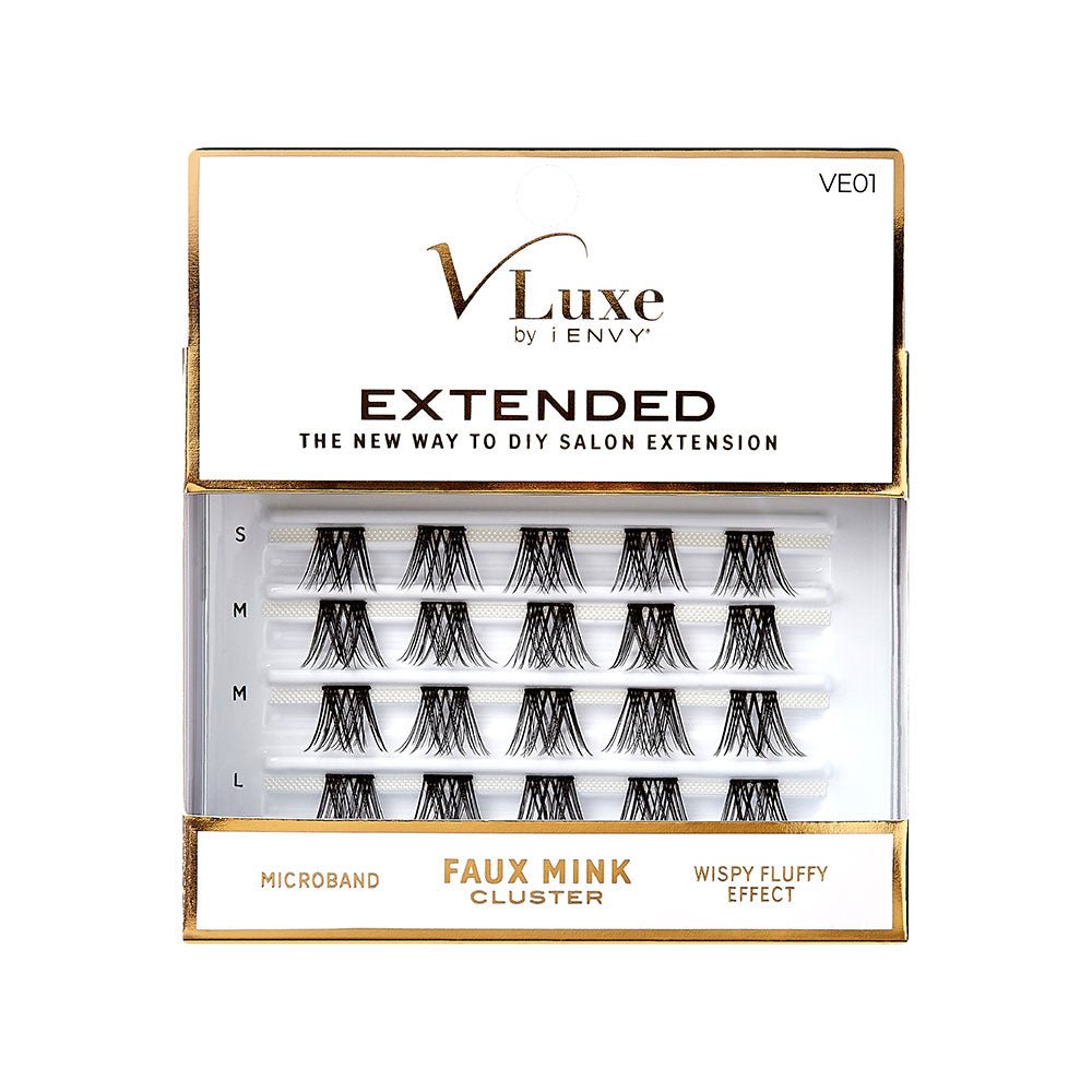VLuxe by iEnvy - Faux Mink Cluster Lashes - Beauty Exchange Beauty Supply