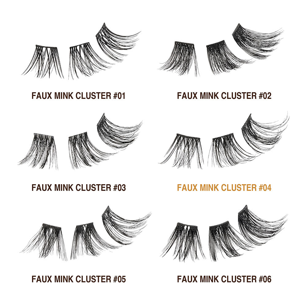 VLuxe by iEnvy - Faux Mink Cluster Lashes - Beauty Exchange Beauty Supply