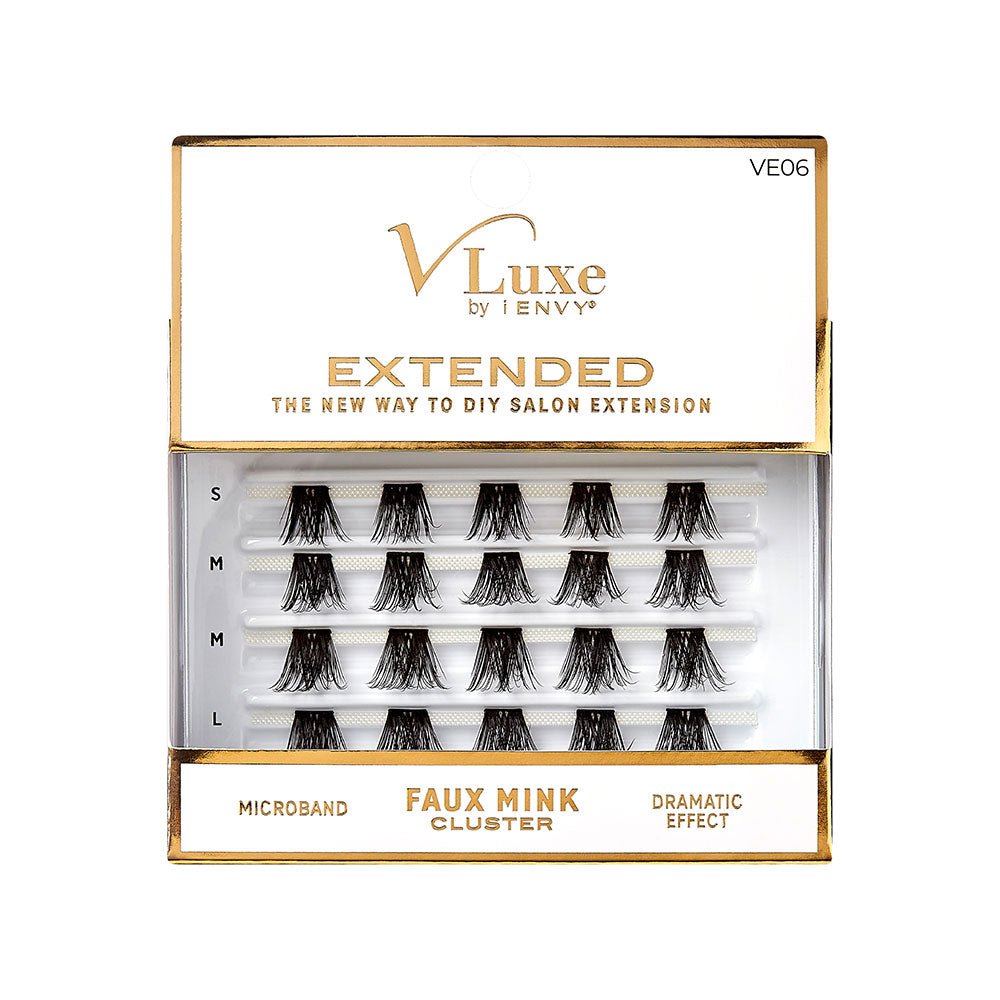 VLuxe by iEnvy - Faux Mink Cluster Lashes - Beauty Exchange Beauty Supply