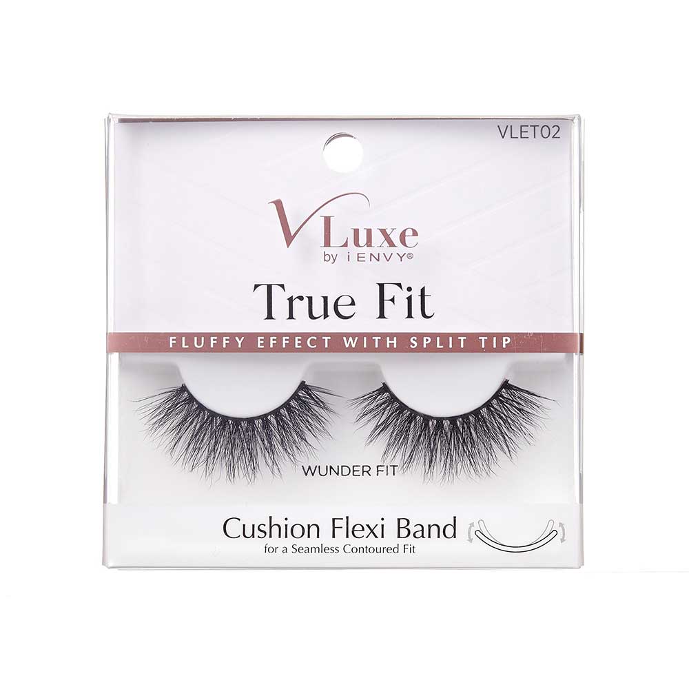VLuxe by iEnvy True Fit Lashes – Fluffy - Beauty Exchange Beauty Supply