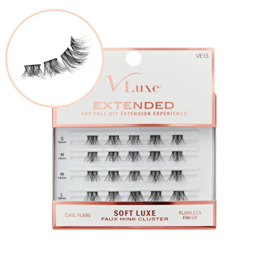 VLuxe Faux Mink Lash Clusters – Soft Luxe - Beauty Exchange Beauty Supply