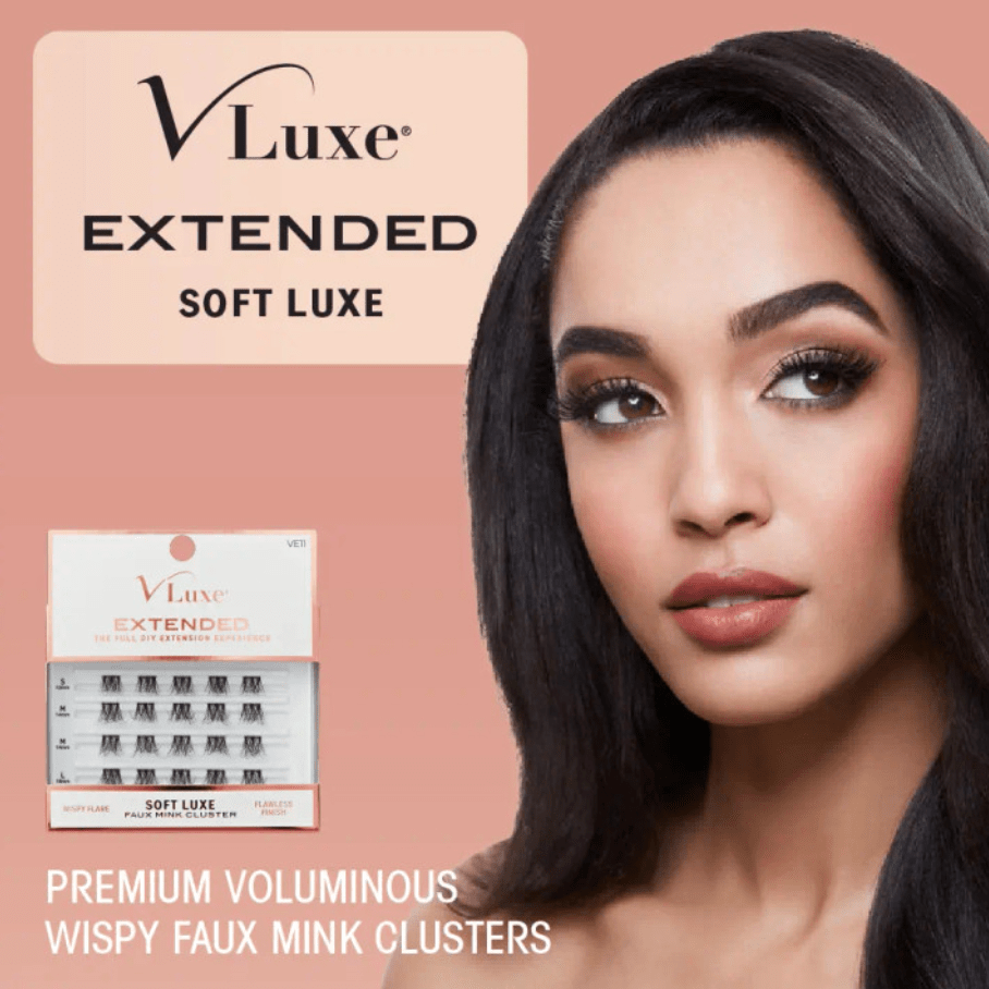 VLuxe Faux Mink Lash Clusters – Soft Luxe - Beauty Exchange Beauty Supply