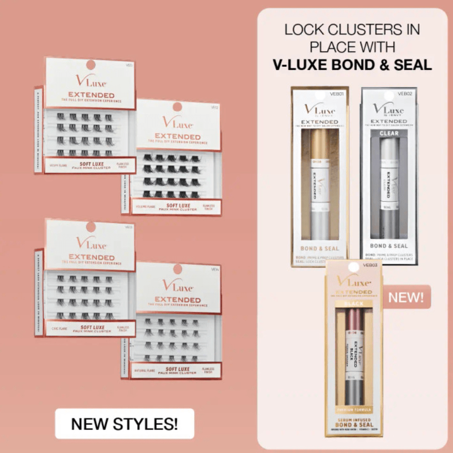 VLuxe Faux Mink Lash Clusters – Soft Luxe - Beauty Exchange Beauty Supply