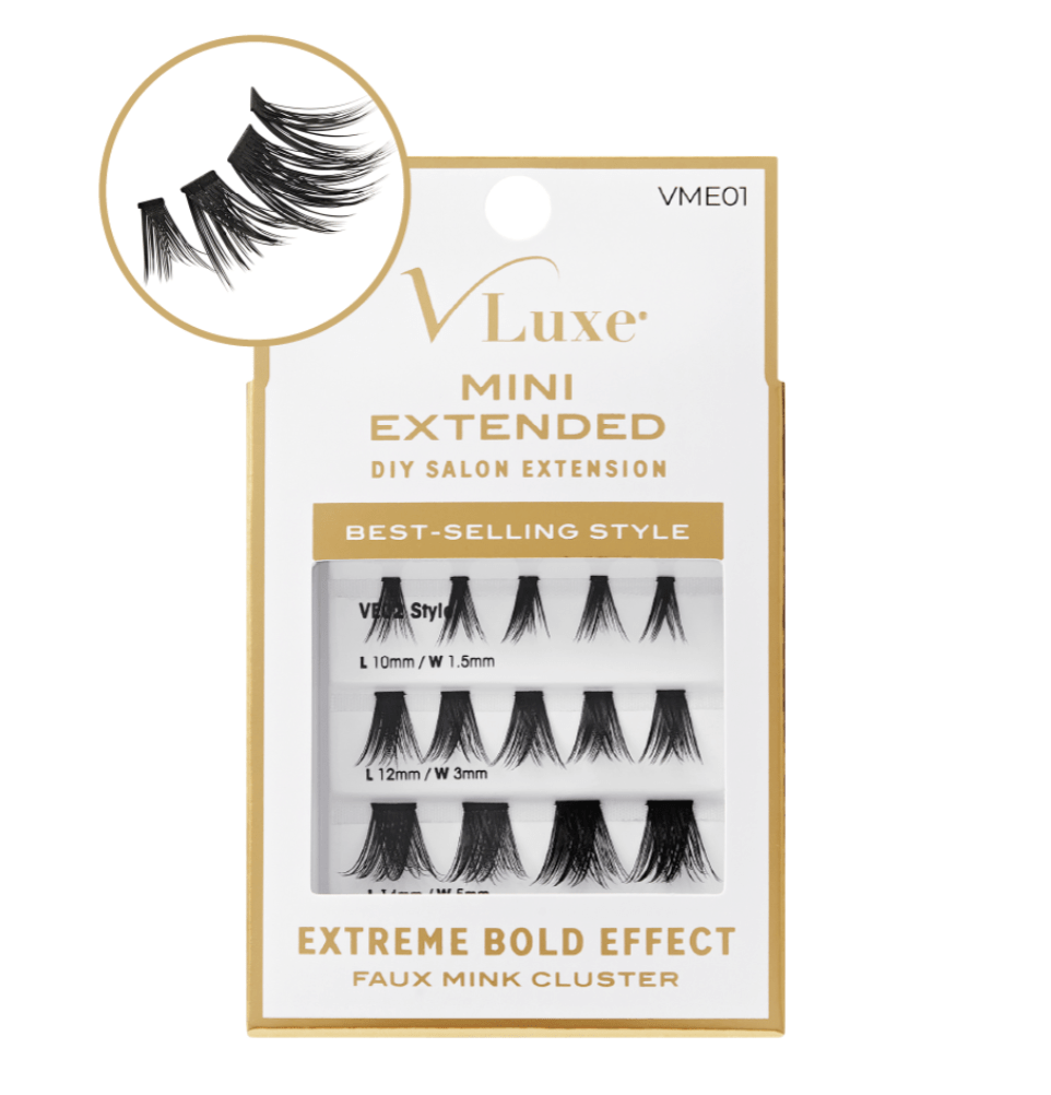 VLuxe Faux Mink Mini Lash Refill – Style 01–03 - Beauty Exchange Beauty Supply
