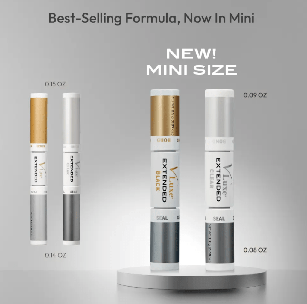 VLuxe Mini Bond & Seal Lash Glue – 2.5g - Beauty Exchange Beauty Supply