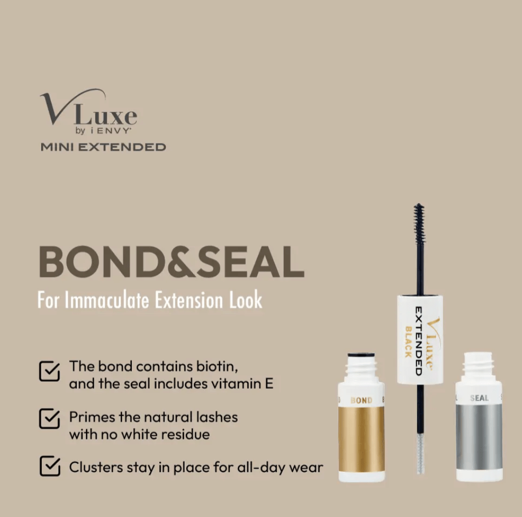 VLuxe Mini Bond & Seal Lash Glue – 2.5g - Beauty Exchange Beauty Supply