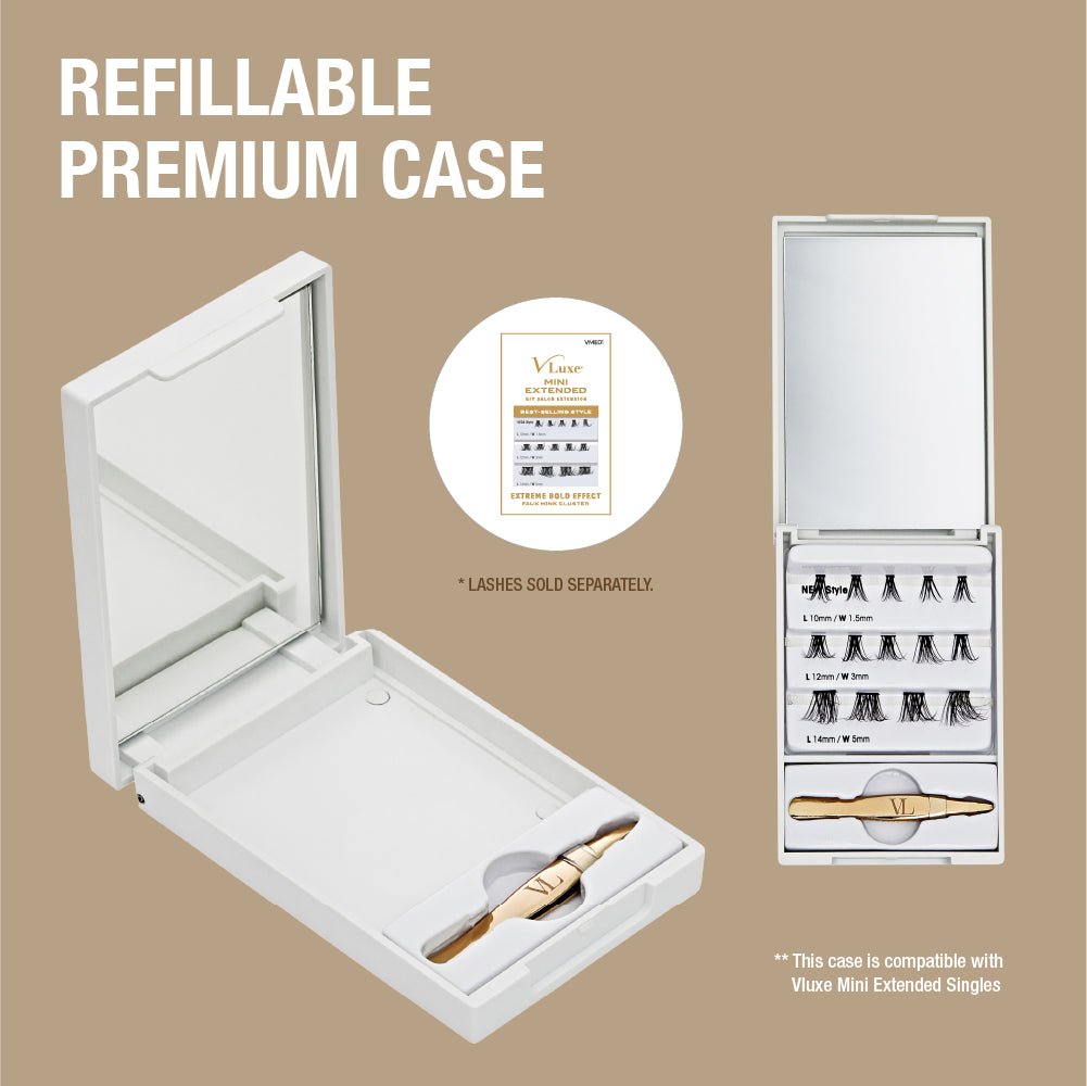 VLuxe Mini Lash Palette – Refillable Travel Kit - Beauty Exchange Beauty Supply