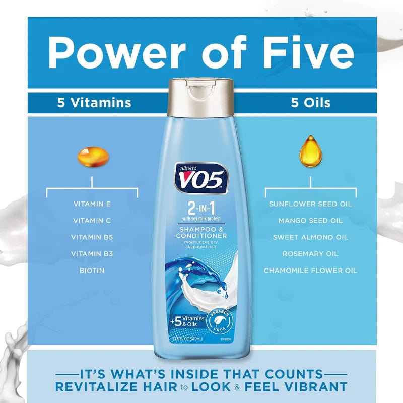 VO5 2 - in - 1 Moisturizing Shampoo & Conditioner - Beauty Exchange Beauty Supply