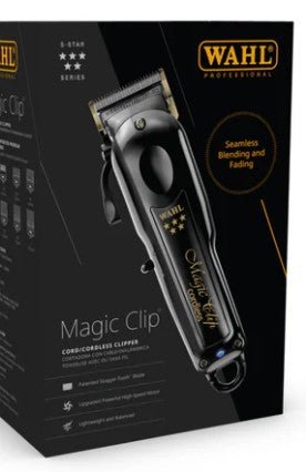 Wahl 5 Star Magic Clip Cordless Clipper – Black - Beauty Exchange Beauty Supply