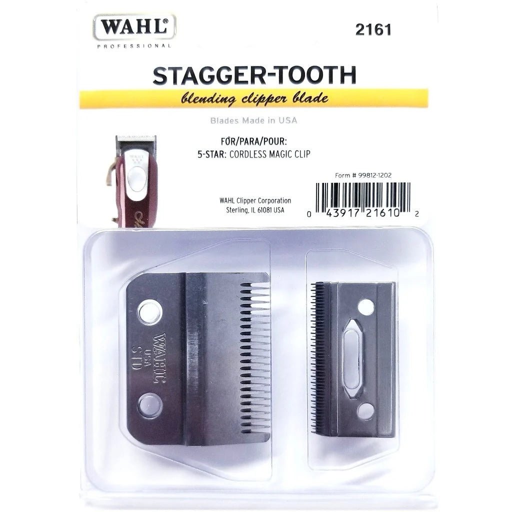 Wahl Professional 2 Hole Stagger Tooth Clipper Blade Replacement - Beauty Exchange Beauty Supply