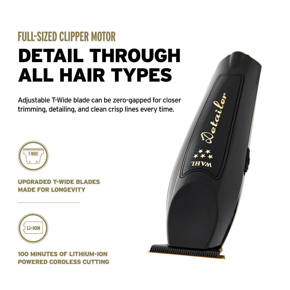 Wahl Professional Cordless Barber Combo™ – Magic Clip & Detailer Li - Beauty Exchange Beauty Supply
