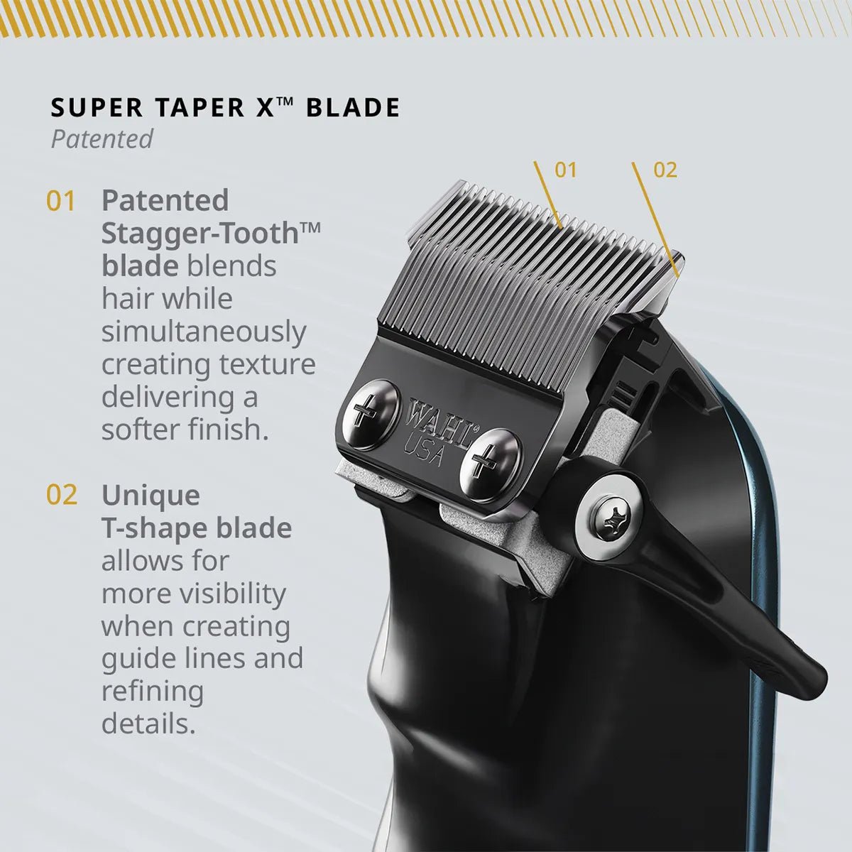 Wahl Super Taper X Clipper โ Blue - Beauty Exchange Beauty Supply