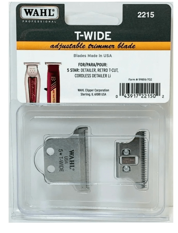 Wahl Trimmer Blade 2215 + Clipper Blade Set 785050 - Beauty Exchange Beauty Supply