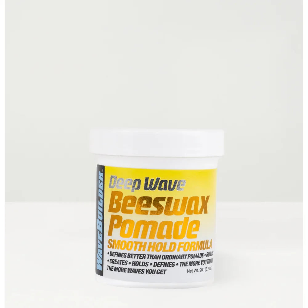 Wave Builder Pomade – Strong Hold for Defined Waves – 3 oz - Beauty Exchange Beauty Supply