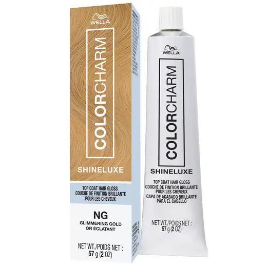 Wella Color Charm ShineLuxe Top Coat Hair Gloss – 2oz - Beauty Exchange Beauty Supply
