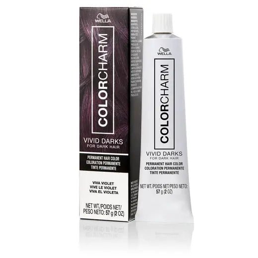 Wella Color Charm Vivid Darks Permanent Cream Hair Color – 2oz - Beauty Exchange Beauty Supply