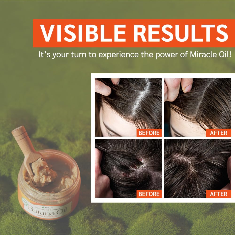 Well’s Oil Batana Oil with Turmeric Extract | 100% Natural & Unrefined | Dr. Sebi Approved – 4.23 oz - Beauty Exchange Beauty Supply