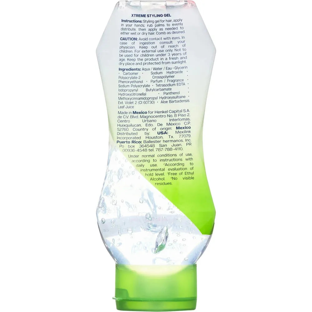 Wet Line Xtreme Clear Styling Gel – Max Hold & Frizz Control – Two Sizes - 250g / 500g (Unisex) - Beauty Exchange Beauty Supply