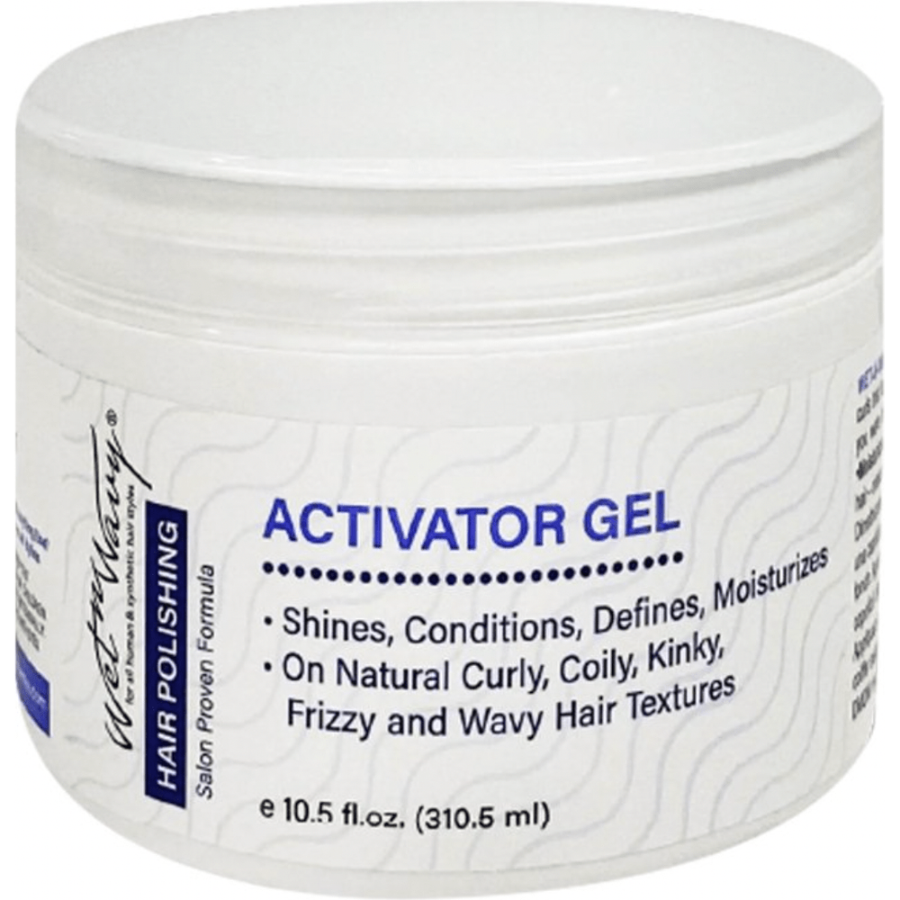 WET - N - WAVY Activator Gel Hair Polishing | Defines Curls & Enhances Shine – 10.5 oz - Beauty Exchange Beauty Supply