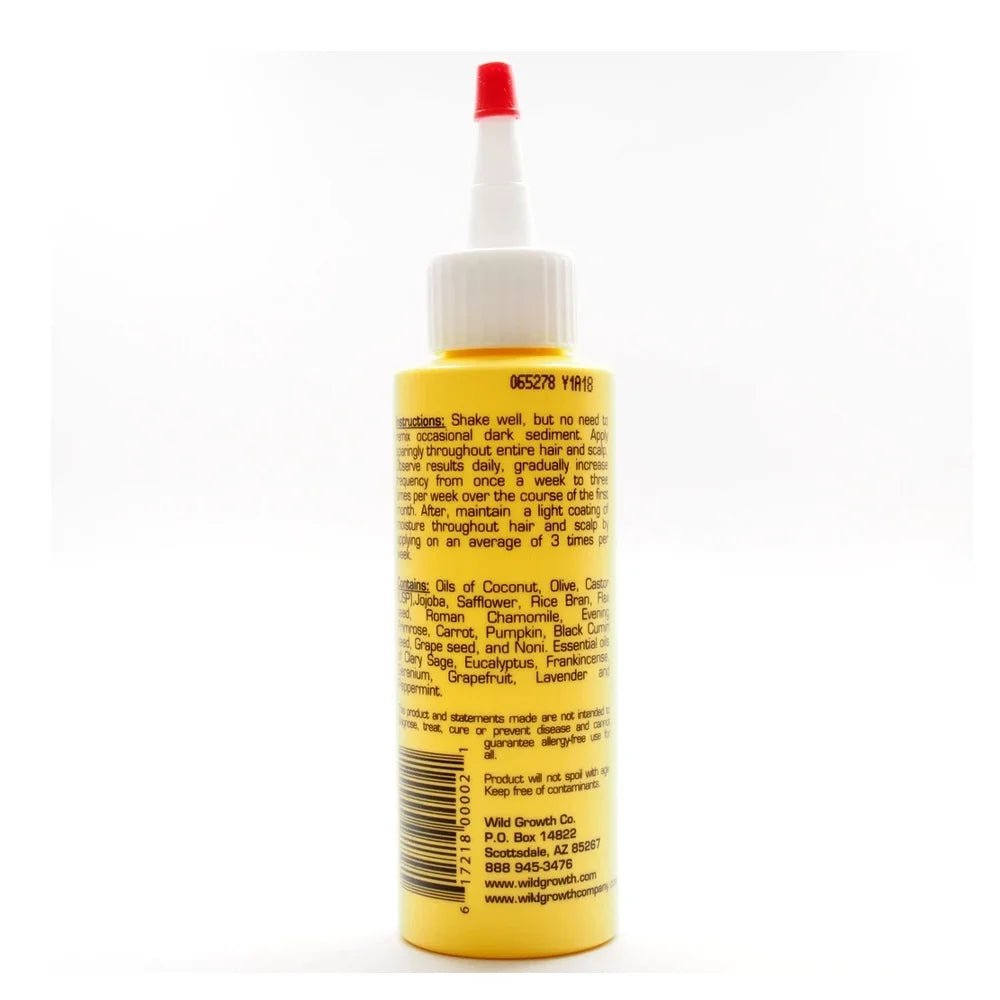 Wild Growth - Hair Oil & Light Oil Moisturizer | Hair Growth & Scalp Nourishment | 4Oz/118.2g | - Beauty Exchange Beauty Supply