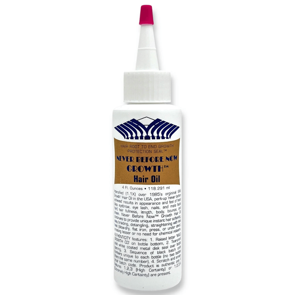 Wild Growth Never Before Now Hair Oil – 4oz - Beauty Exchange Beauty Supply