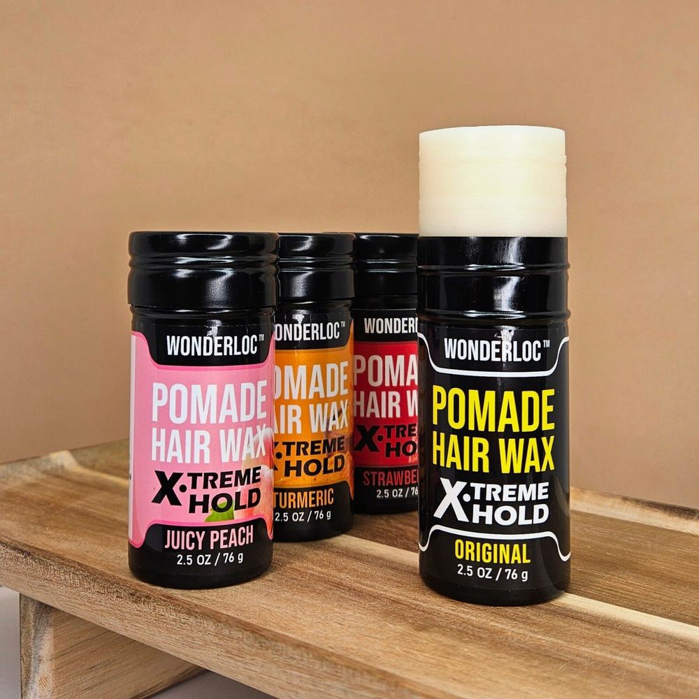 WonderLoc Pomade Hair Wax Stick – 2.5oz - Beauty Exchange Beauty Supply
