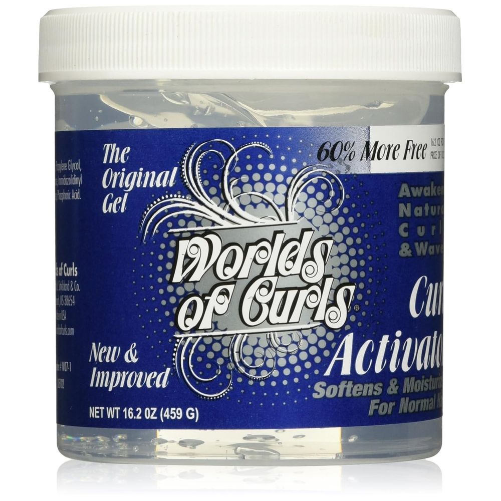 Worlds of Curls โ Curl Activators, Sheen Sprays & Styling Gels for Normal & Dry Hair - Beauty Exchange Beauty Supply