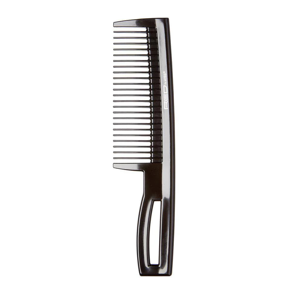 Red by Kiss Carbon Fiber Wet Comb – Black