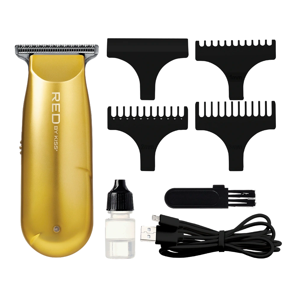 Red by Kiss Cordless Rechargeable Mini Trimmer