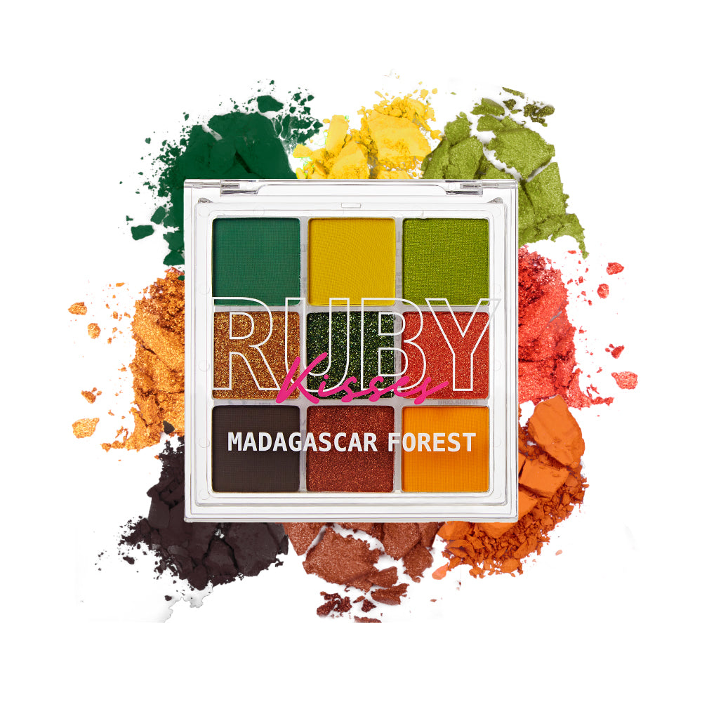 Ruby Kisses 2-in-1 Makeup Palette – For Eyes & Face