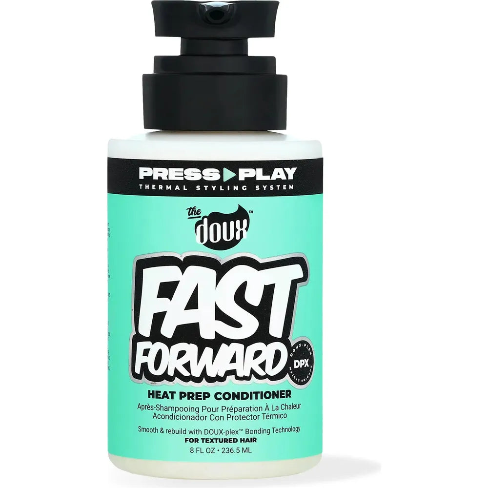 The Doux Press Rewind Shampoo and Fast Forward Conditioner Set - 8 oz