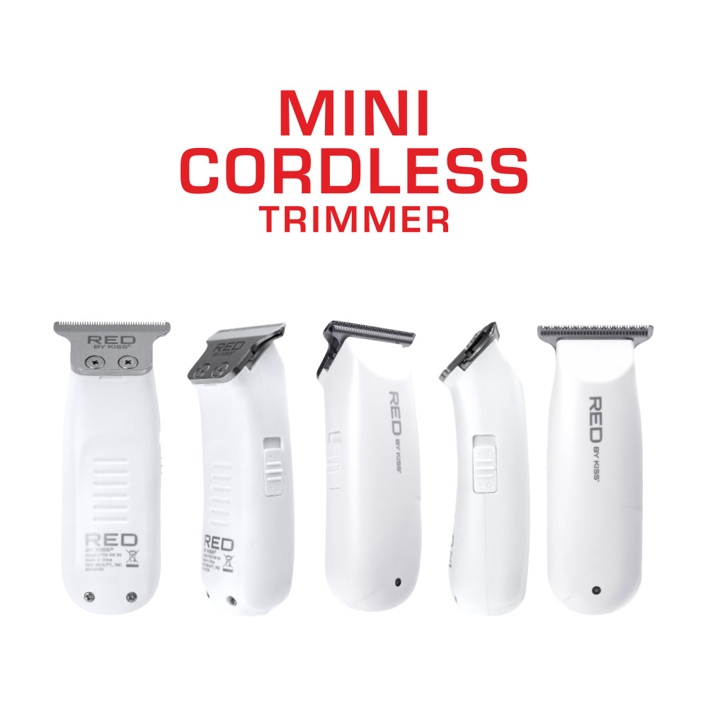 Red by Kiss Cordless Rechargeable Mini Trimmer