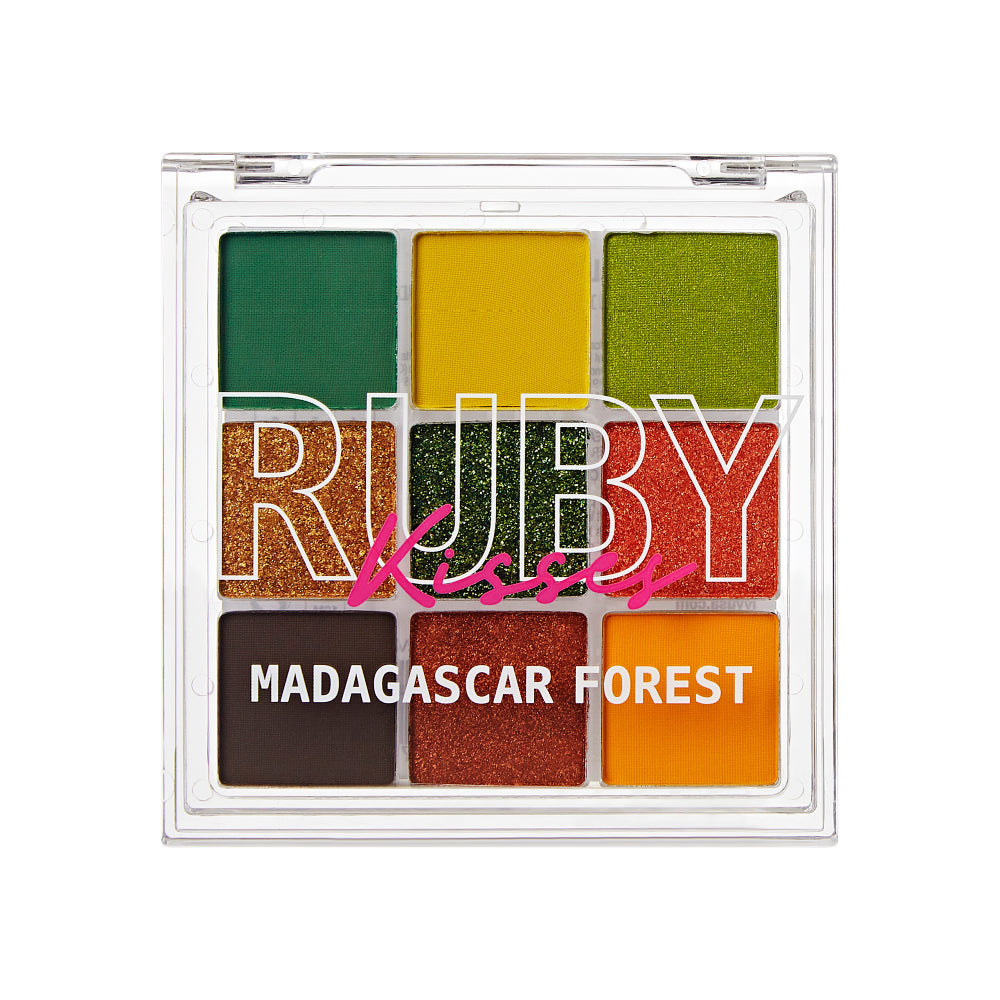 Ruby Kisses 2-in-1 Makeup Palette – For Eyes & Face
