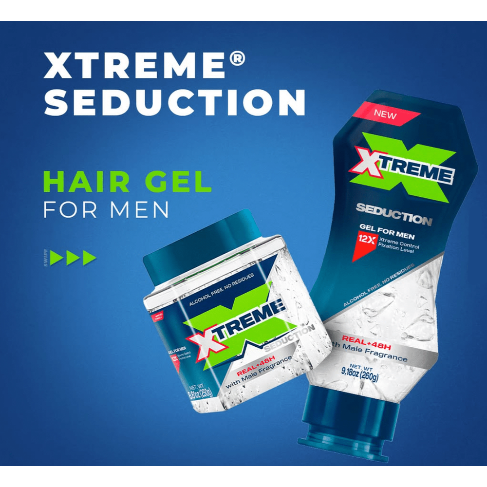 Xtreme Seduction Hair Gel – Flake - Free Hold with a Touch of Fragrance – 260g - Beauty Exchange Beauty Supply