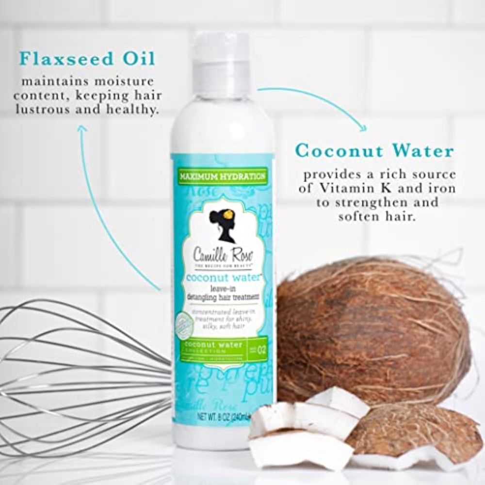 Camille Rose Coconut Water Leave-In Conditioner - 8 oz