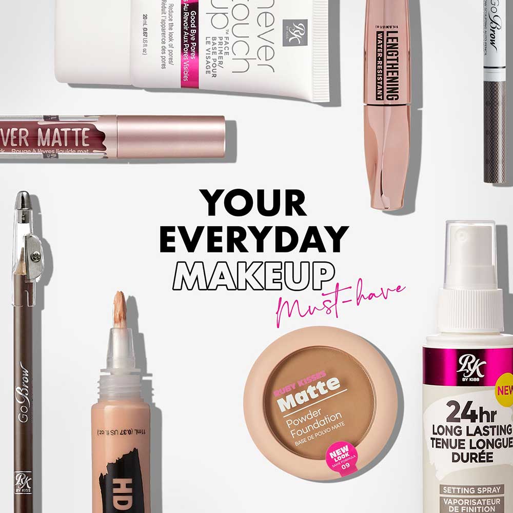 Ruby Kisses Never Touch Up Face Primer – Velvety-Smooth Finish 20ml