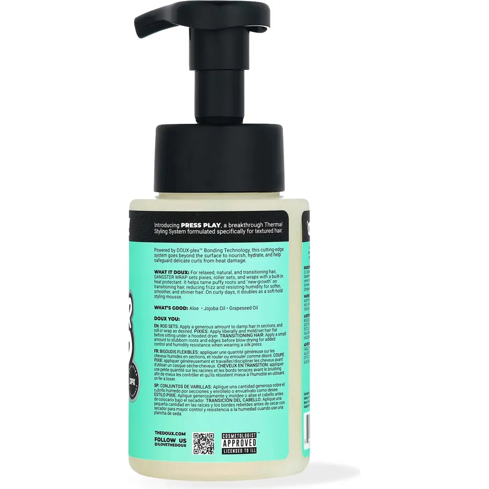 The Doux Gangsta Wrap Soft Hold Foam Lotion - 8 fl oz