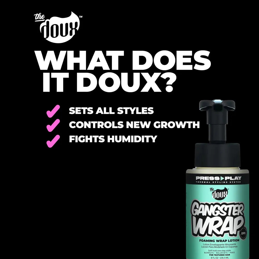 The Doux Gangsta Wrap Soft Hold Foam Lotion - 8 fl oz