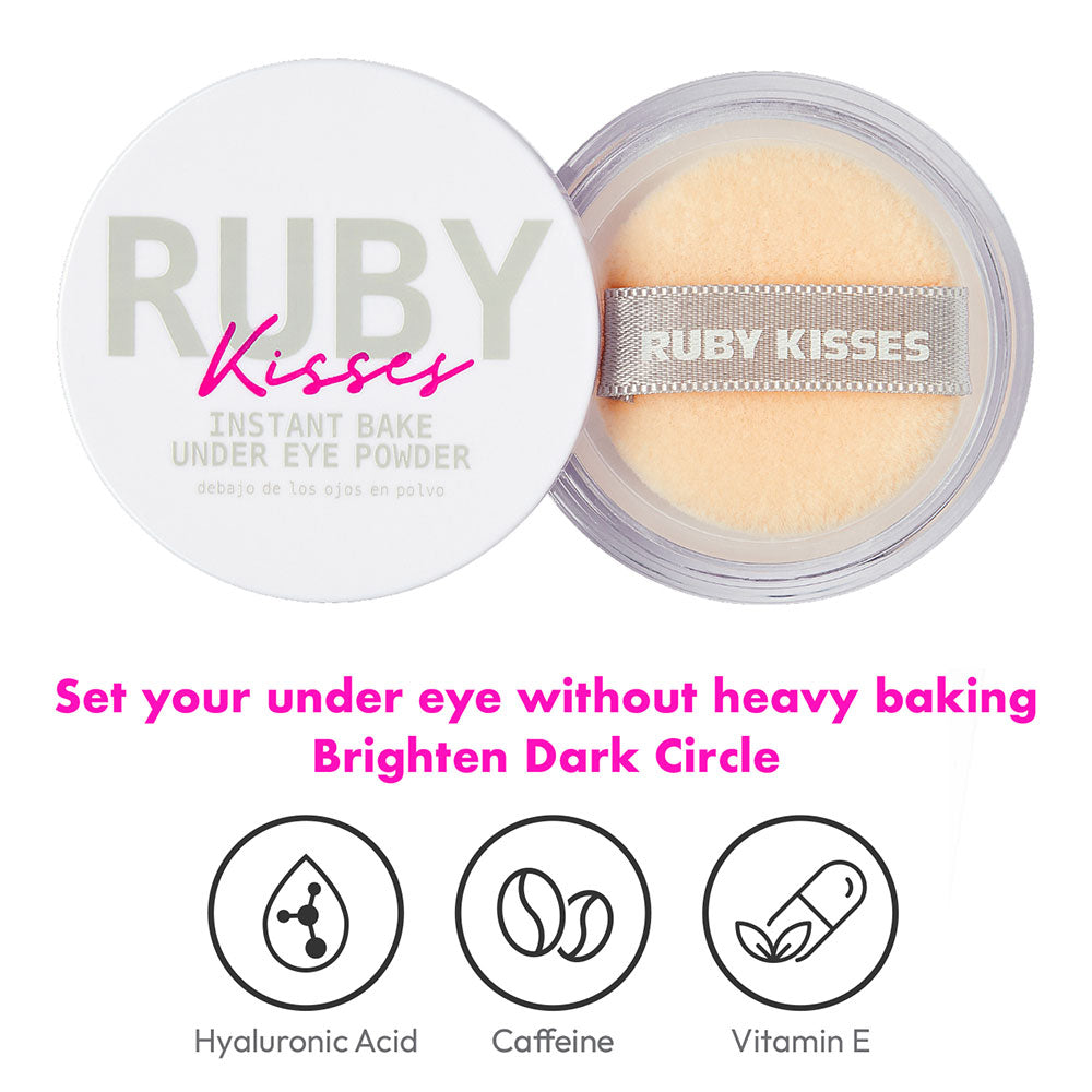 Ruby Kisses Instant Bake Under Eye Powder