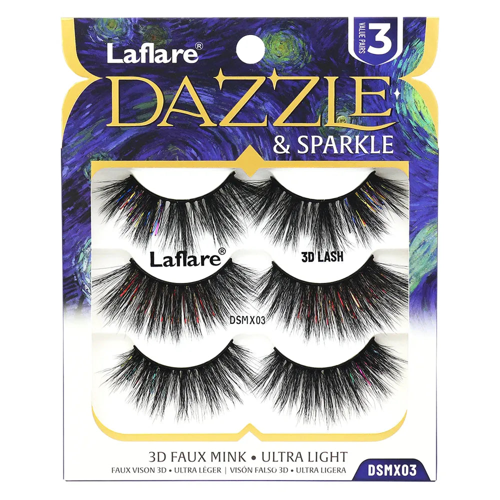 Laflare Dazzle & Sparkle – Colorful & Glitter Eyelashes