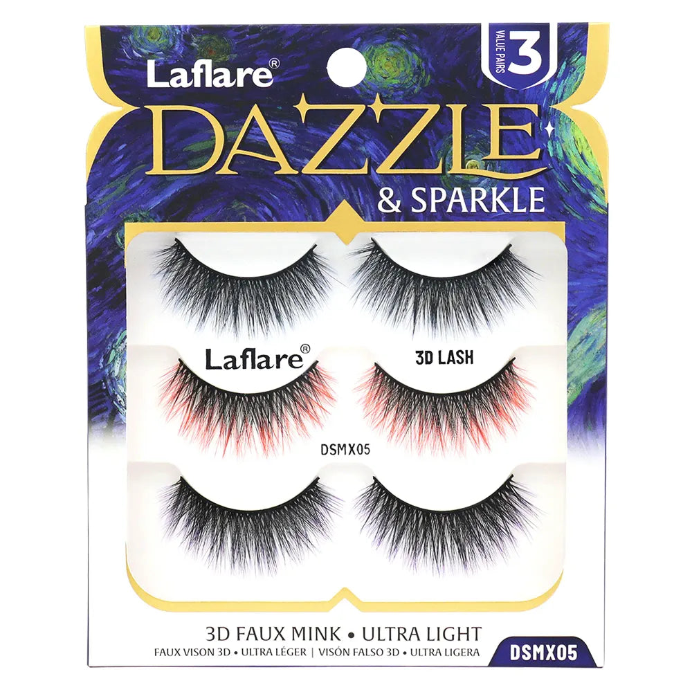 Laflare Dazzle & Sparkle – Colorful & Glitter Eyelashes