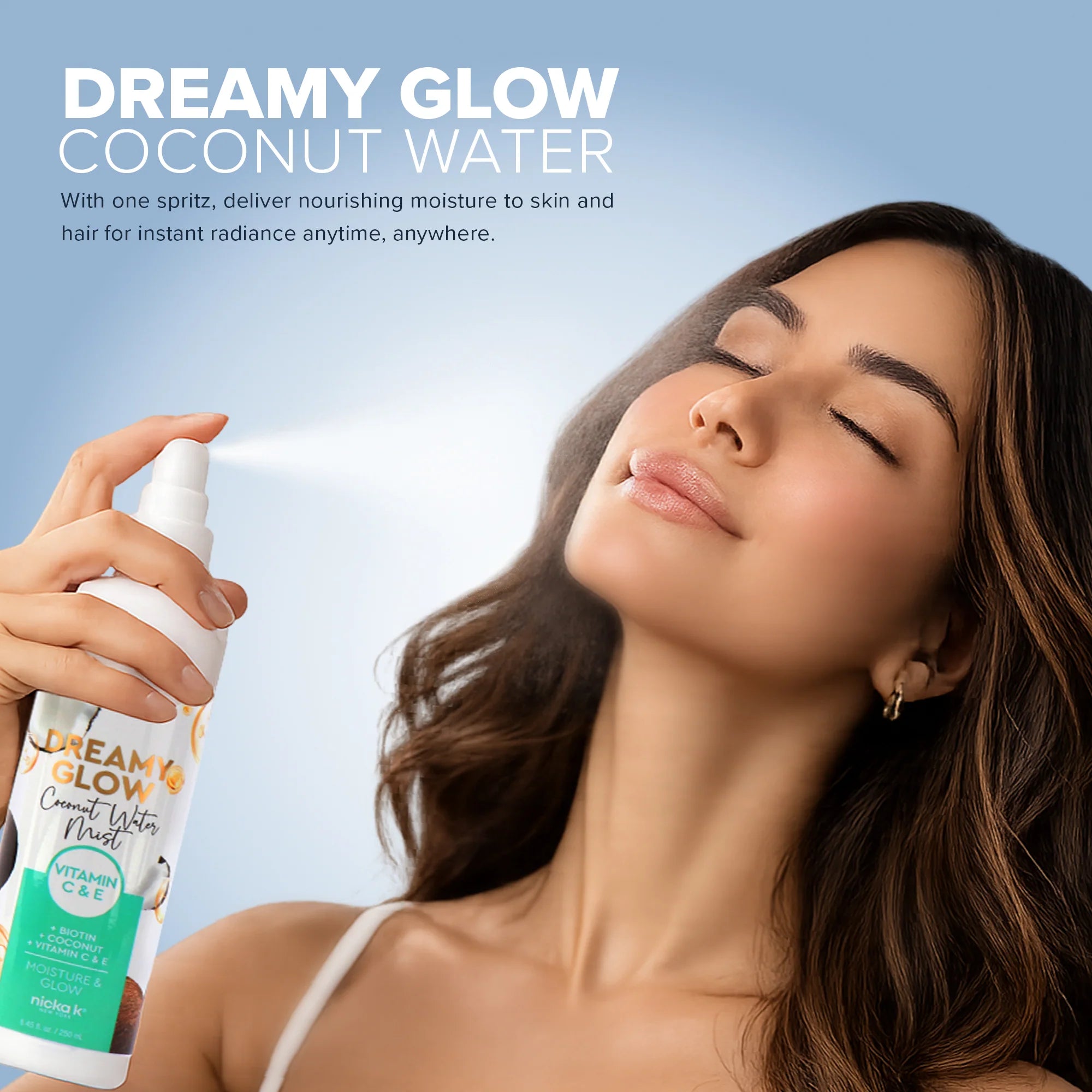 Absolute New York Dreamy Glow Face & Hair Mist – 8.45oz