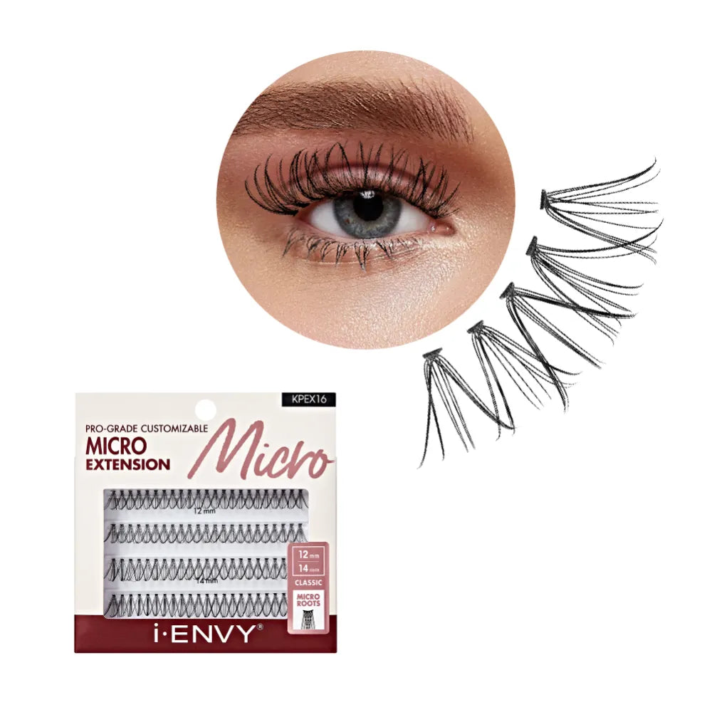 iEnvy by Kiss Micro Extension Lash Clusters – 92pcs