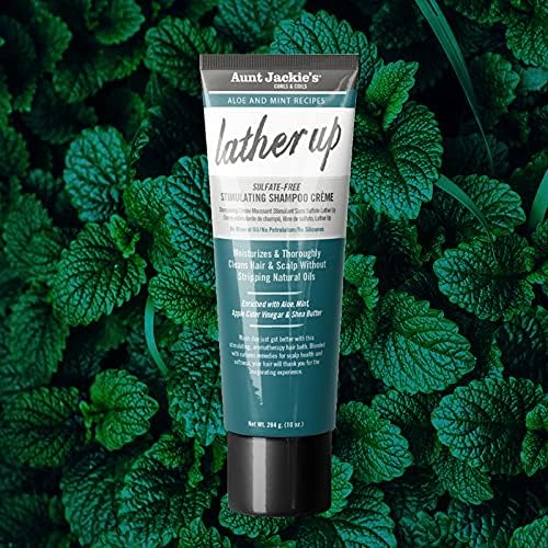 Aunt Jackie's Aloe & Mint Lather Up Shampoo Creme - 10 oz